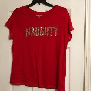 Naughty t shirt